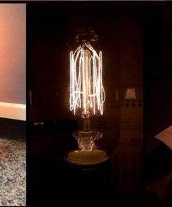 Modern Industrial Retro Edison Bedside Desk Lamp