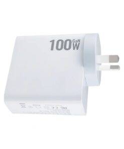 100W GaN 4 Port PD QC Wall Charger for MacBook Xiaomi Samsung