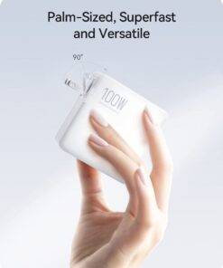 100W GaN 4 Port PD QC Wall Charger for MacBook Xiaomi Samsung