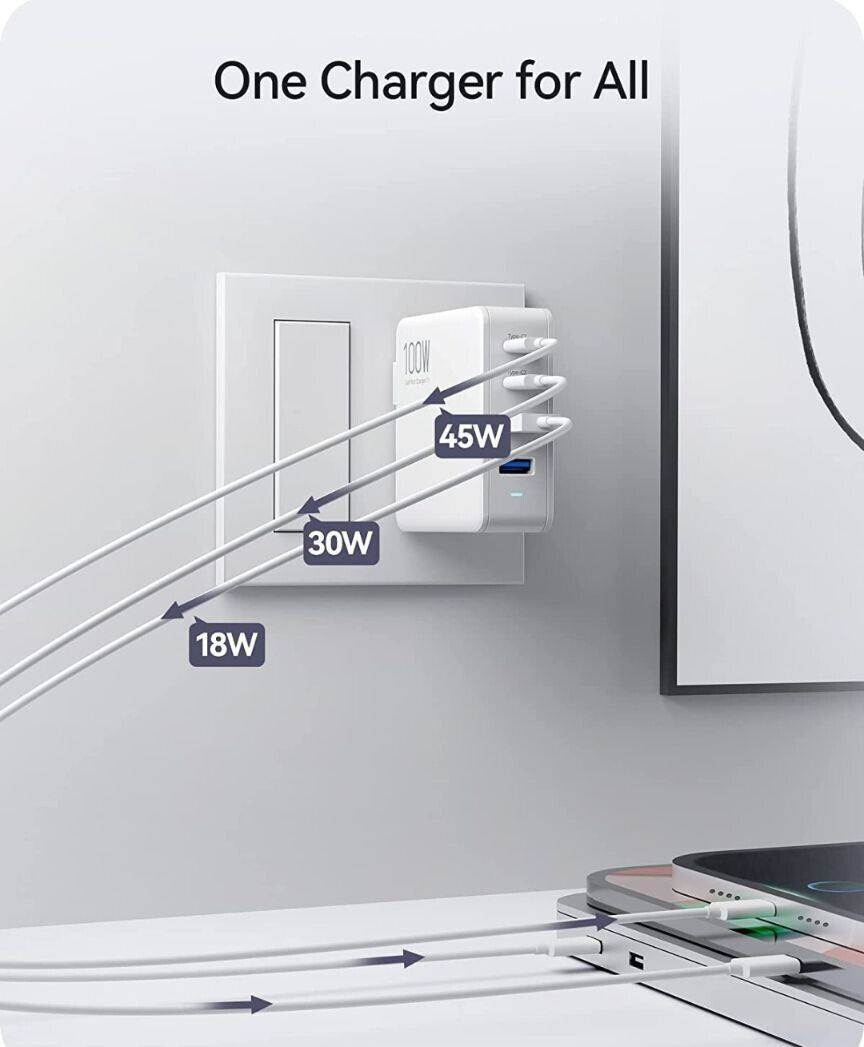 100W charger - AU NZ plug