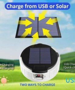 100W Solar Camping Light