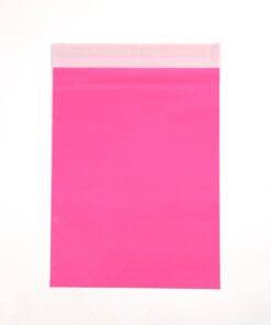 100pc A4 (250×350) Courier Mailer Bags Pink