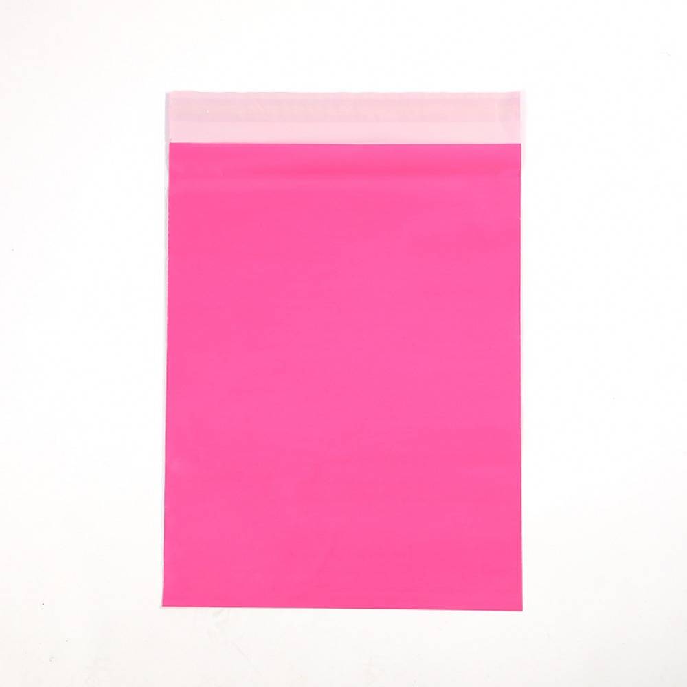 100pc A4 (250×350) Courier Mailer Bags Pink