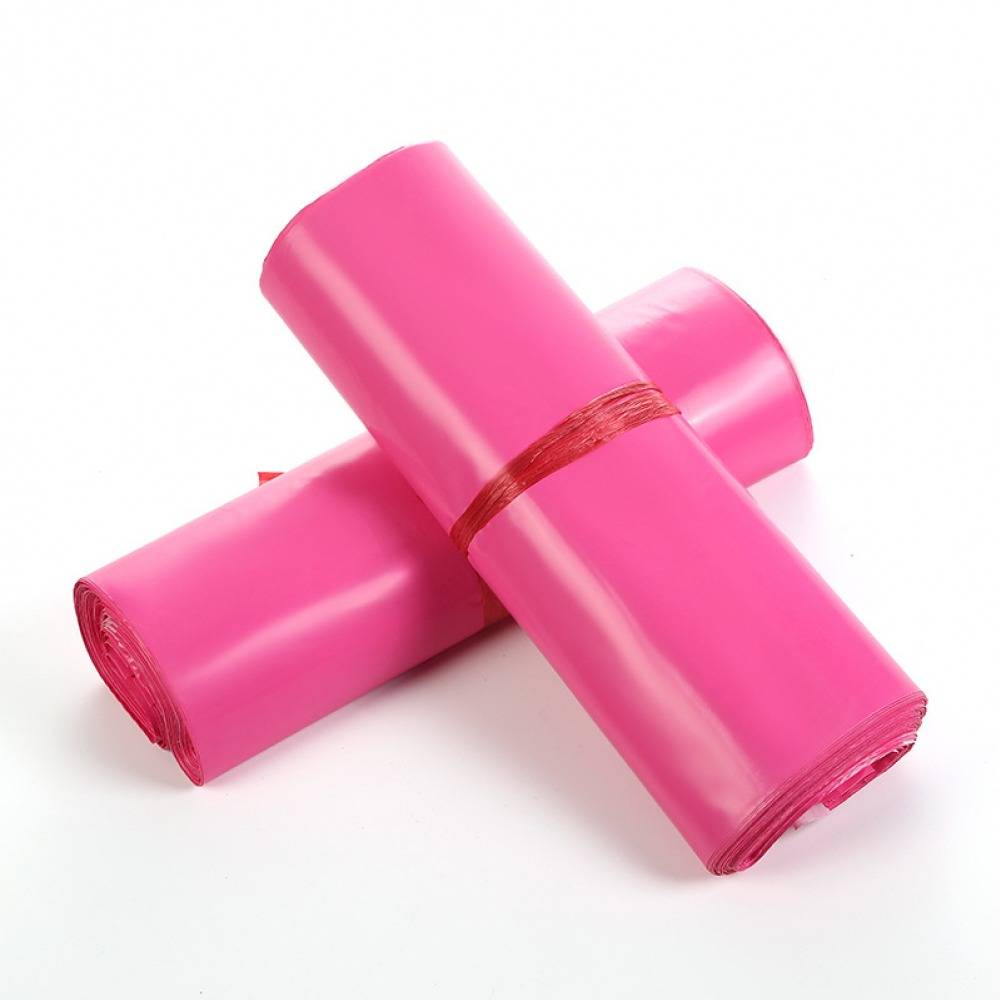 100pc A4 (250×350) Courier Mailer Bags Pink
