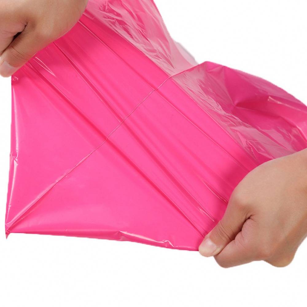 100pc A4 (250×350) Courier Mailer Bags Pink