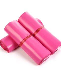 100pc A4 (250×350) Courier Mailer Bags Pink