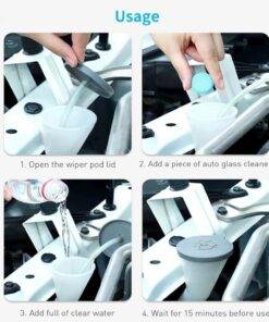 10PCs Car Windscreen Wash Tablets