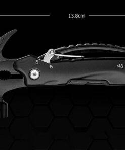 12 in 1 Hammer Knife Saw Survival Gear Tools Kit