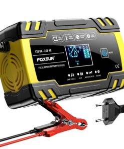 12V/24V Smart Car Battery Charger with screen