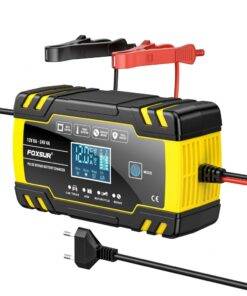 12V/24V Smart Car Battery Charger with screen