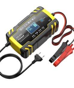 12V/24V Smart Car Battery Charger with screen