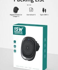 15W MagSafe Car Wireless Charger Phone Holder