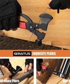 18-in-1 EDC Multi-Tool Axe Hammer Survival Knife Kit