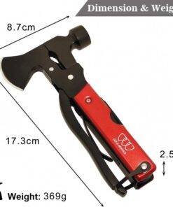 18-in-1 EDC Multi-Tool Axe Hammer Survival Knife Kit