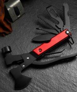 18-in-1 EDC Multi-Tool Axe Hammer Survival Knife Kit