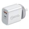 18W PD QC3.0 USB wall fast charger plug adapter iPhone android mobile phone