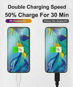 18W PD QC3.0 USB wall fast charger plug adapter iPhone android mobile phone