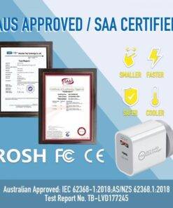 18W PD QC3.0 USB wall fast charger plug adapter iPhone android mobile phone