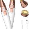 2-in-1 Facial Trimmer Hair Shaver Eyebrow Shaver