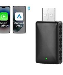 2 in 1 Wireless CarPlay Adapter Android Auto Dongle