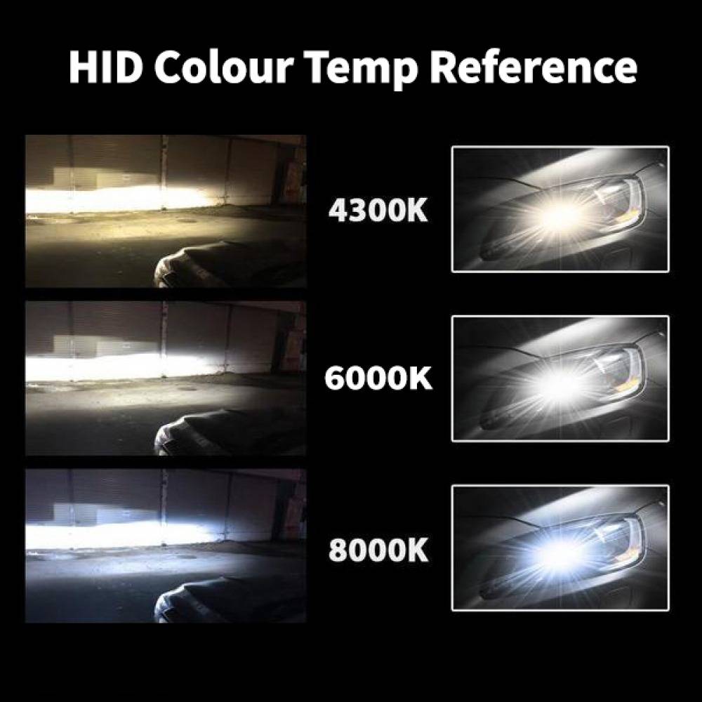 2PCs D2S D2R D2C Car 35W Xenon HID headlight Bulbs 4300K/6000K/8000K