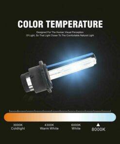 2PCs D2S D2R D2C Car 35W Xenon HID headlight Bulbs 4300K/6000K/8000K