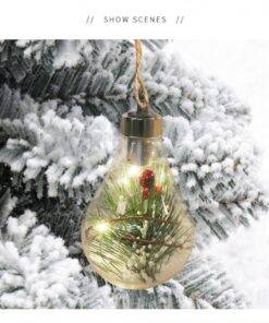 2PCs Decoration Hanging Light bulb