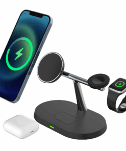 3 in 1 MagSafe Wireless Charging Stand for iPhone Apple Watch AirPods