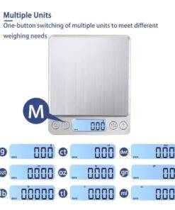 3000g Digital Backlight Scale High Precision