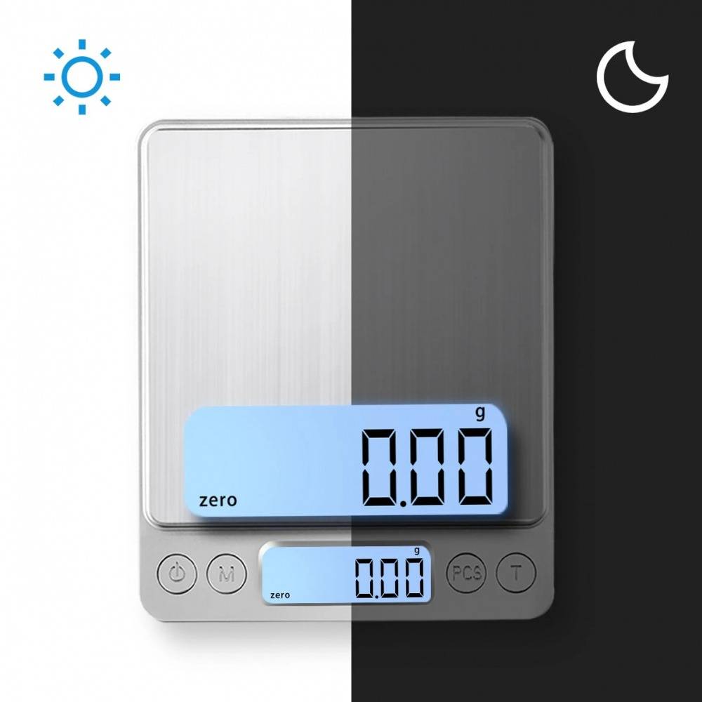 3000g Digital Backlight Scale High Precision