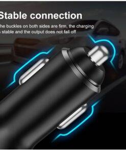 30w Fast Charging 3 Port Type-C PD USB Car Charger