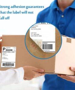 350PCs 150mm x 100mm (4×6) Thermal Transfer Courier Label Permanent Adhesive