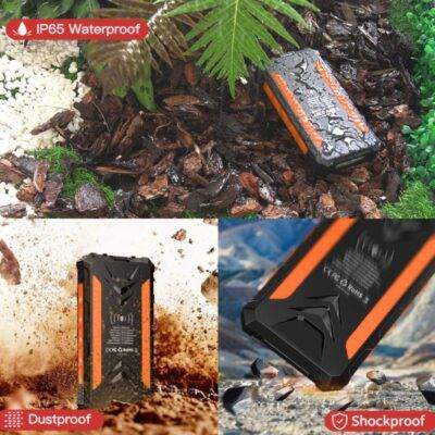 36000mAh Heavy Duty Solar Wireless Charging Power Bank