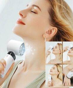 3600mAh Handheld Portable Fan USB Neck Hanging Fan