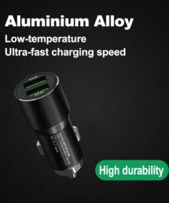 36w Ultra-Fast Dual USB Car Charger