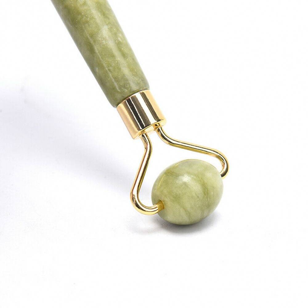3PCs Jade Facial Roller Massager Facial Skin Care Tool