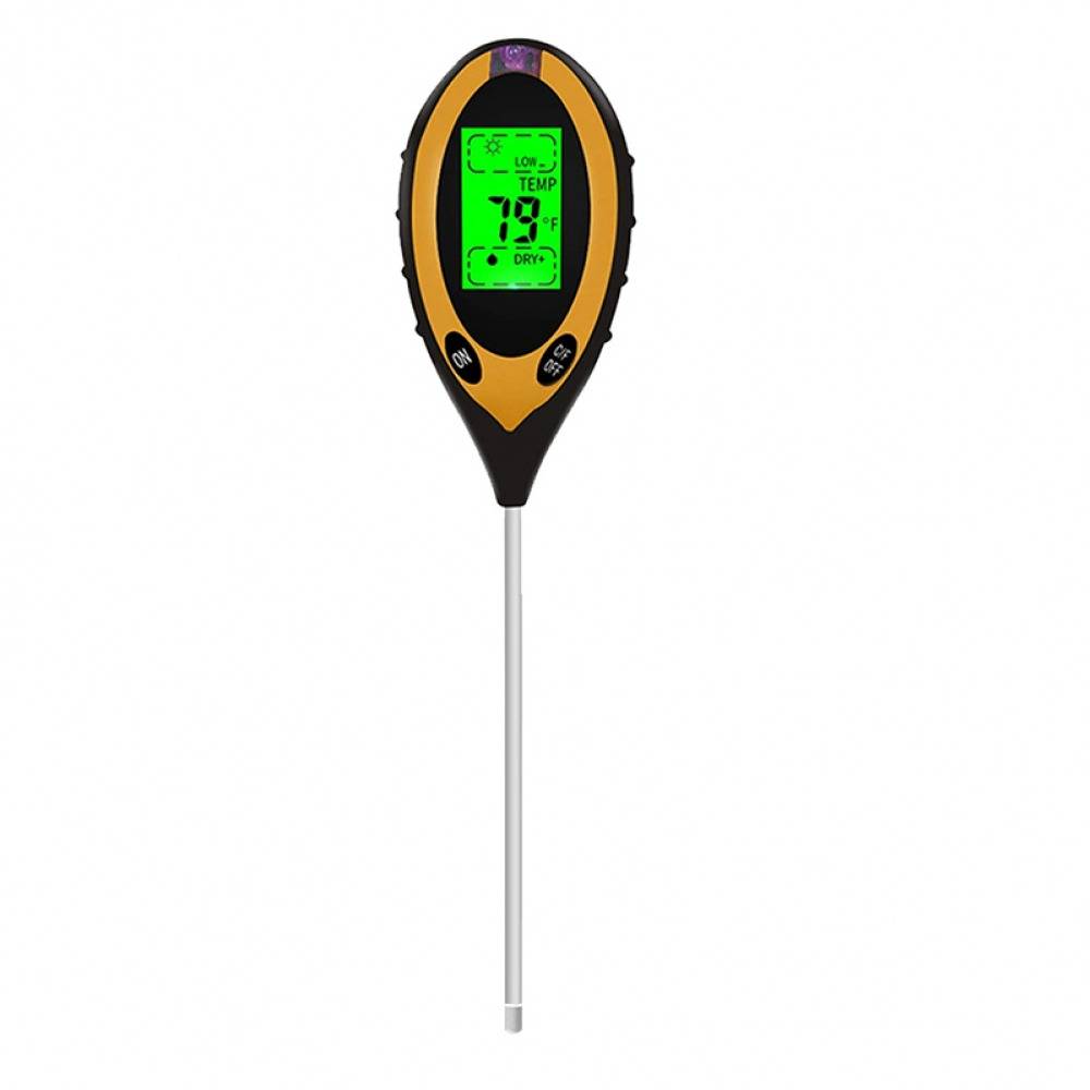 4-in-1 Soil PH Moisture Temperature Sunlight Humidity Meter