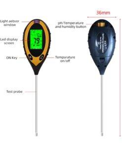 4-in-1 Soil PH Moisture Temperature Sunlight Humidity Meter