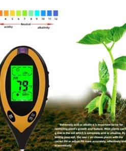 4-in-1 Soil PH Moisture Temperature Sunlight Humidity Meter