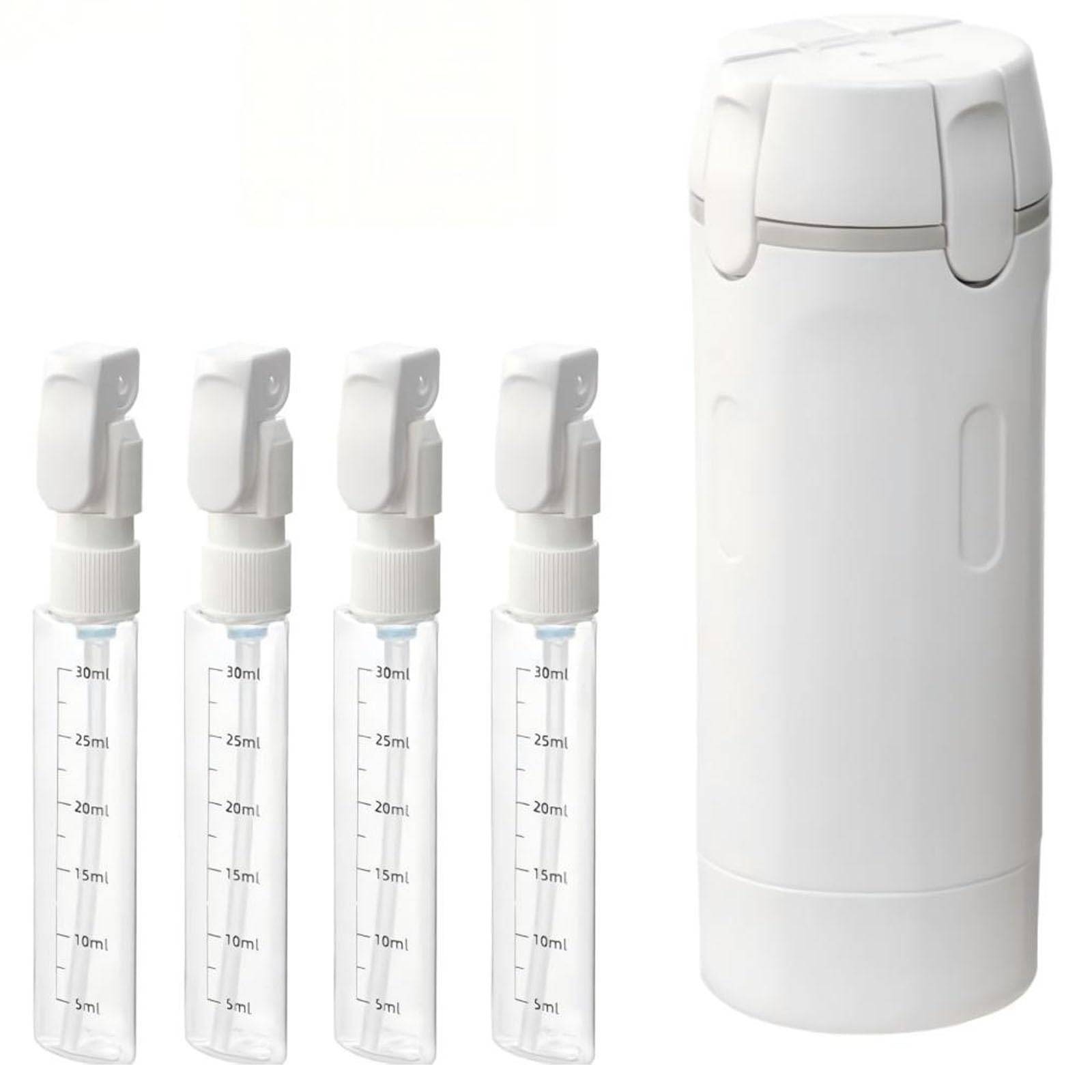 4-in-1 Travel Bottles for Toiletries, Travel Pump Bottle - main image