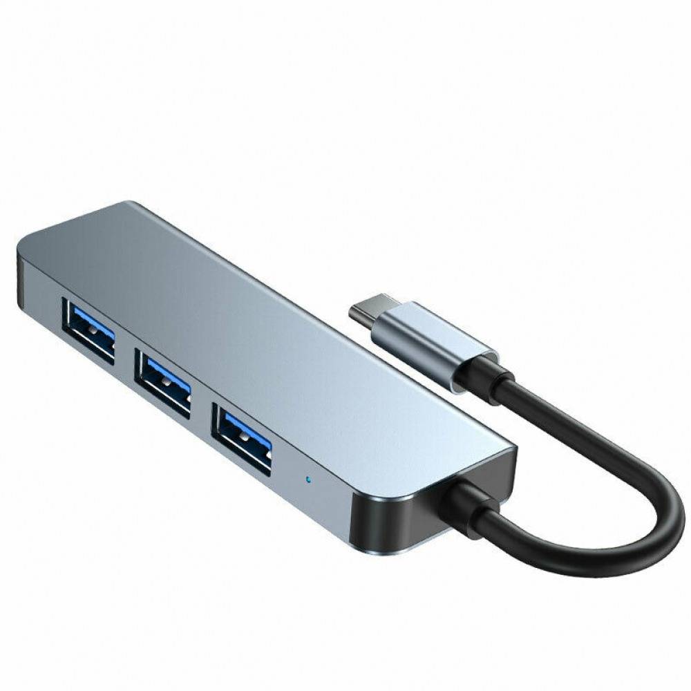 4-in-1 USB C Hub USB Type C to USB 3.0 2.0 Adapter Splitter Docking Station