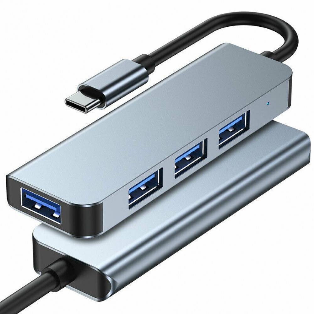 4-in-1 USB C Hub USB Type C to USB 3.0 2.0 Adapter Splitter Docking Station