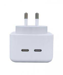 40W Dual USB-C Type-C PD Wall Charger Adapter for iPhone 15