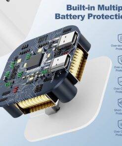 40W Dual USB-C Type-C PD Wall Charger Adapter for iPhone 15