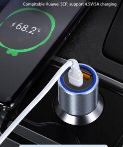 42.5w Ultra-Fast USB-C QC PD Car Charger