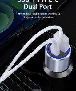 42.5w Ultra-Fast USB-C QC PD Car Charger