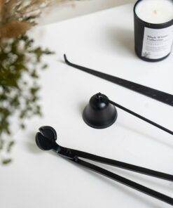 4PCs Stainless Steel Luxury Candle Wick Trimmer Wick Candle Snuffer Plate Tool Set