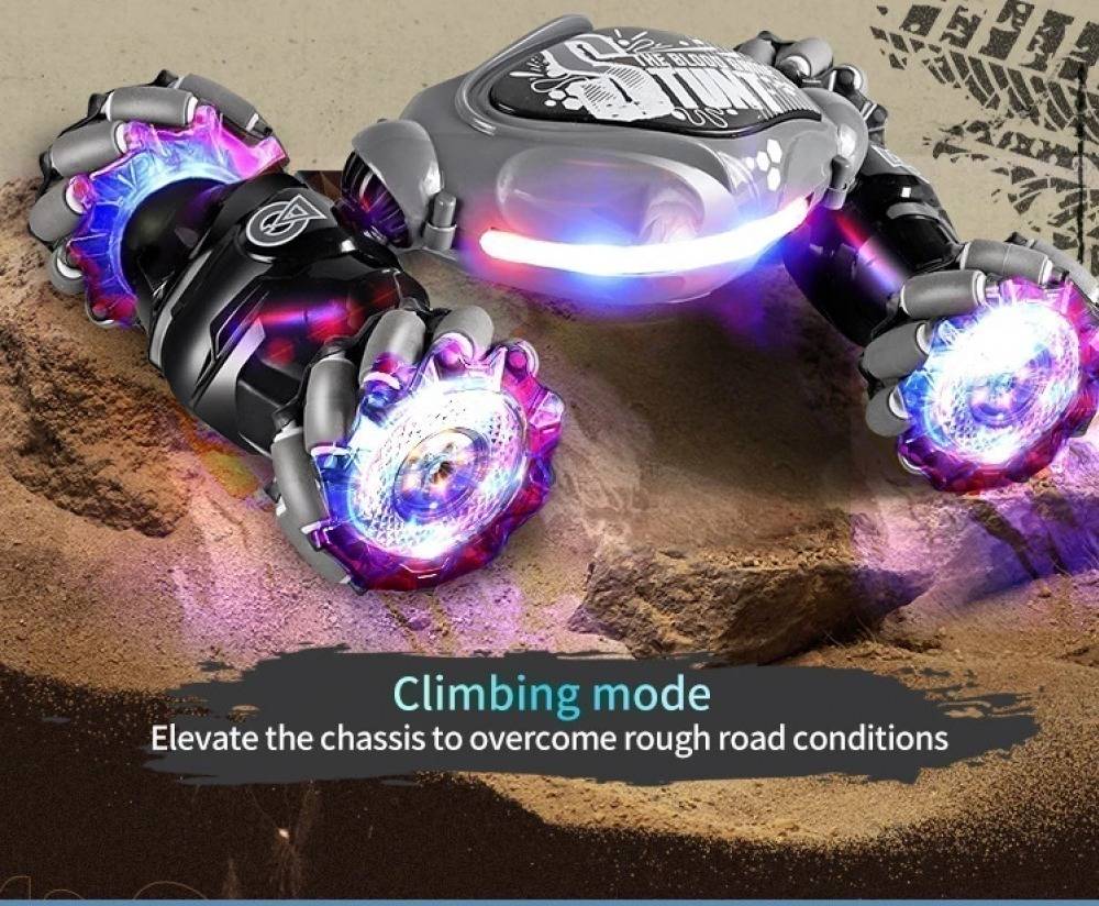 4WD Stunt Gesture RC Car With LED Light Toys for Kids