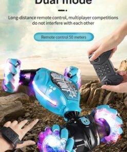 4WD Stunt Gesture RC Car With LED Light Toys for Kids