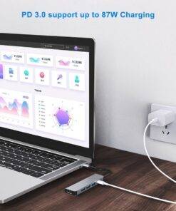 5 in 1 Type-C PD QC HDMI USB3.0 HUB Docking Station